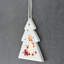 Xmas Gnome Festive Gonk Toymaker Tree Shaped Ceramic Ornament