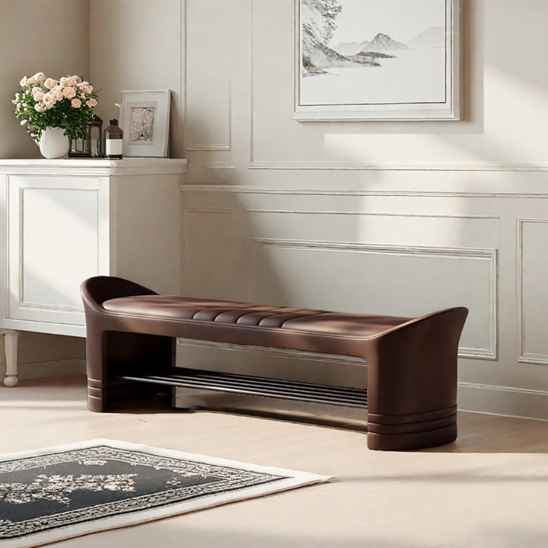 47.2'' Shoe Storage Bench, Coffee