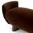 Bench Stirling Sonoma Brown Velvet