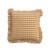 Cotton Gingham Ruffle Pillow in Mustard and Lavender-130495790