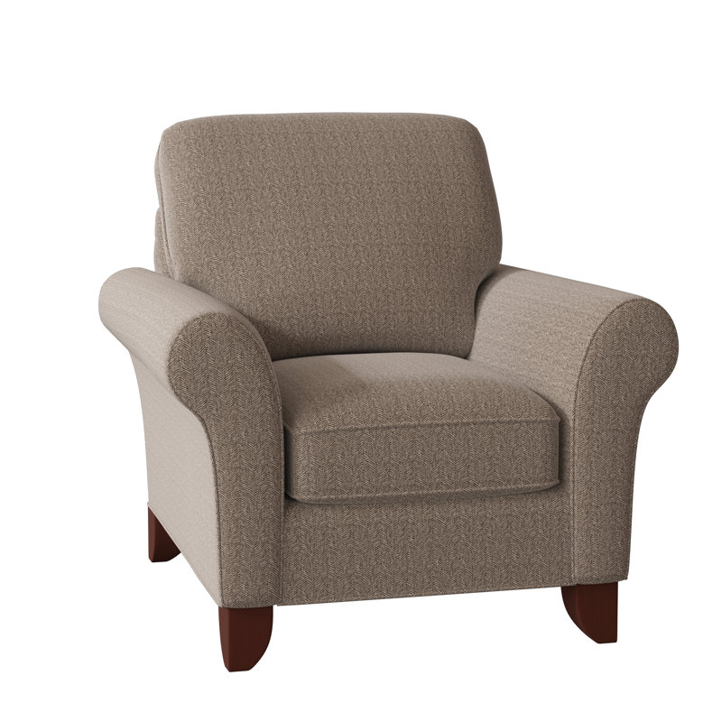 Fauteuil de 38 po de large Almada, Manhattan, Non, Braise 41