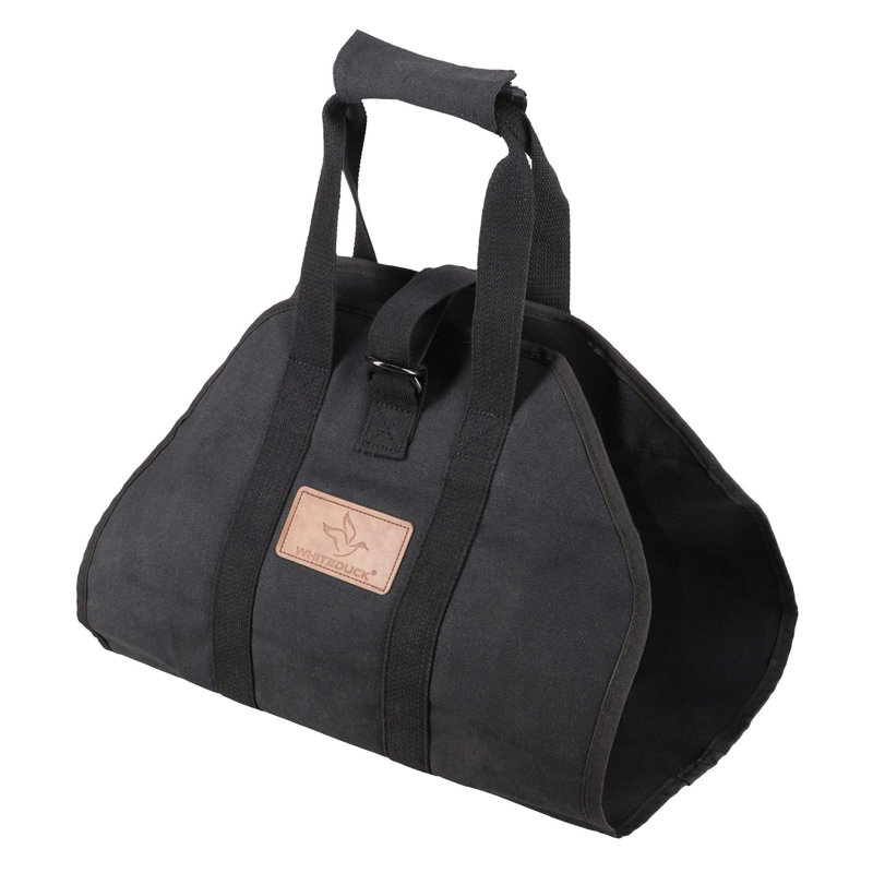Toile transporteur de bois de chauffage, Noir