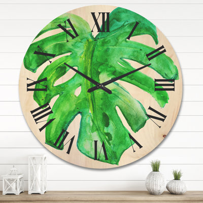 Solid Wood Wall Clock