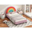 Lit plateforme tapissier Rainbow Design