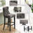 Vintage Velvet Bar Stools Set of 2-45298323-44091193