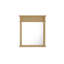 L 26 po. X P 33,5 po Miroir de salle de bain mural H
