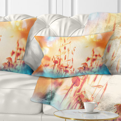 Coussin lombaire floral little summer