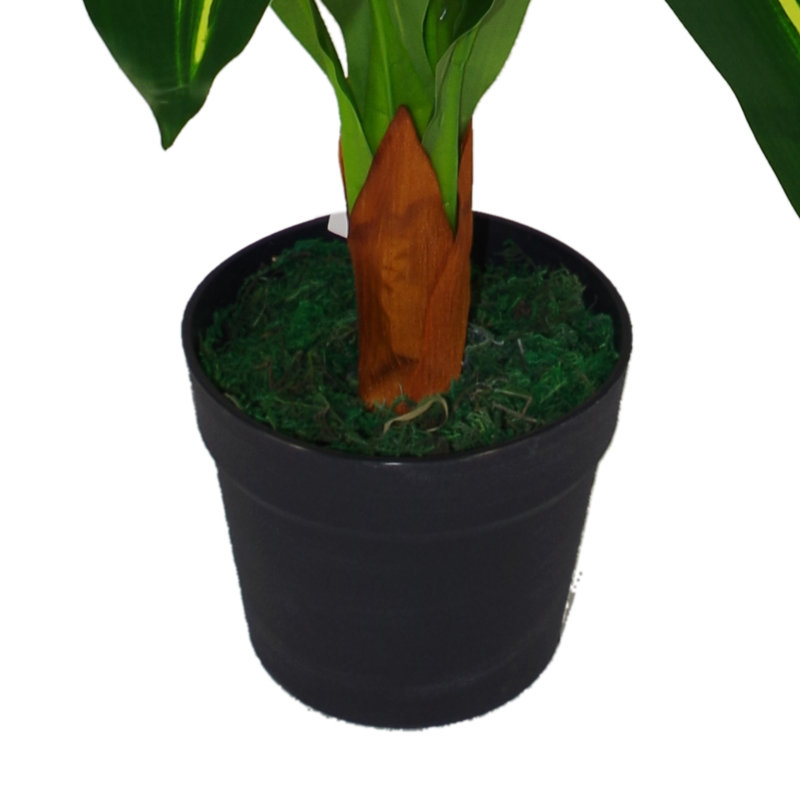 Annistyn 90cm Faux Dragon Tree in Pot