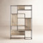 Bibliothèque en métal H 75,5 "x l 47,25" Pawnee-2031543068