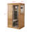 Holaki 1 - Person Indoor Bluetooth Compatible FAR Infrared Sauna in Red Cedar-113429005