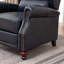 Fauteuil inclinable en cuir véritable-398984934
