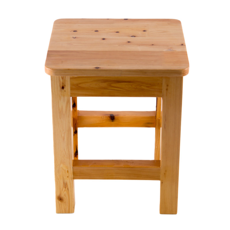 Solid Wood Accent Stool