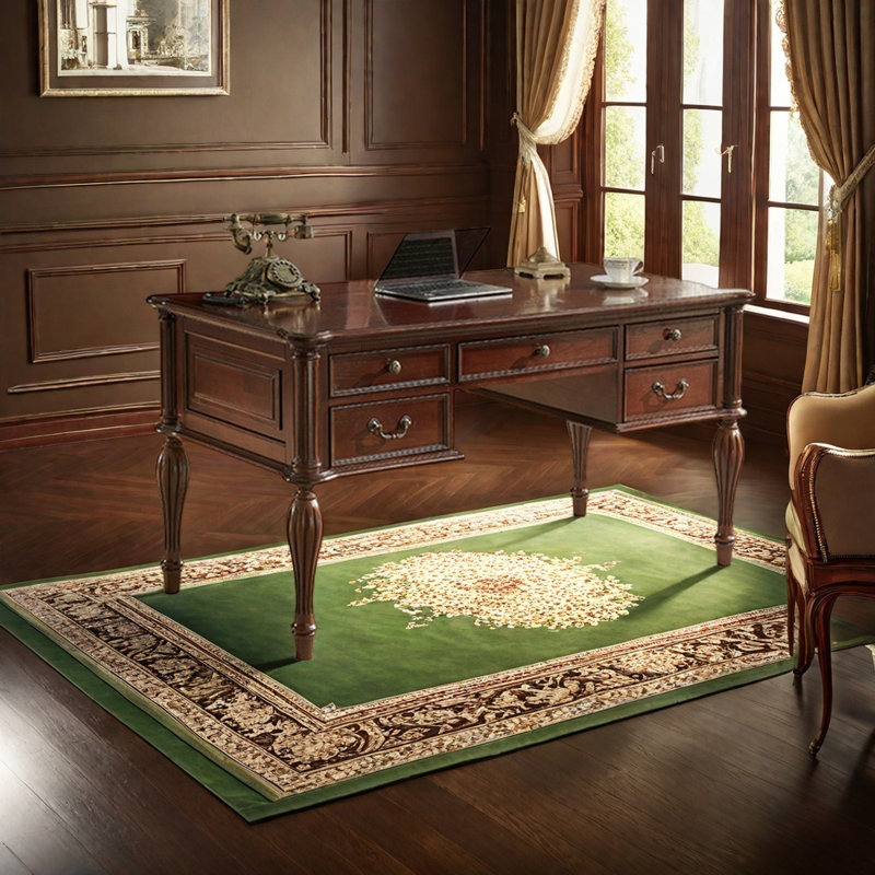 Bureau de style rétro American Light, H 30,71 po x l 62,99 po x P 29,53 po