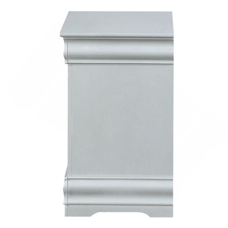 Table de chevet 2 tiroirs Platinum