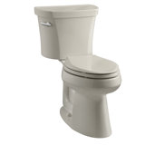Highline™ 1.28 GPF Water Efficient Elongated Two-Piece Toilet (Seat Not Included)