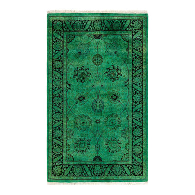 Yonda One-of-a-Kind 3' 0" x 5' 2" Hand Knotted Area Rug