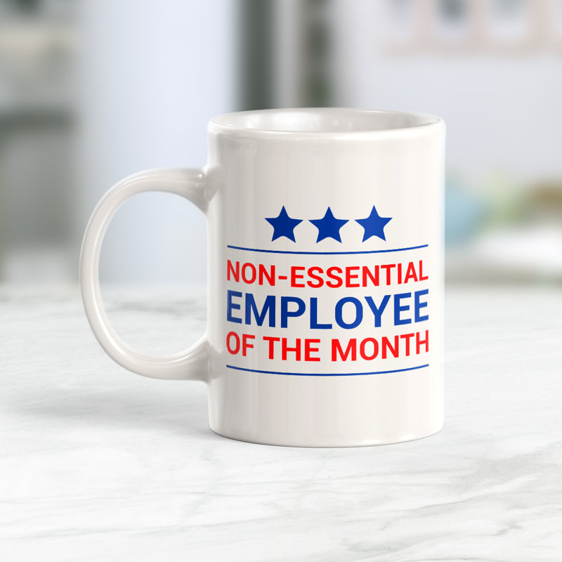 Tasse à café Non-Essential, 11 oz, Plastique