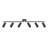 46'' 6 -Light Fixed Track Track Kit with Dimmable and Adjustable Head