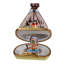 Western Handmade Ceramic Decorative Box
