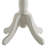 Alger White Finish Accent Table