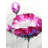 Fuchsia Wild Flower Print On Canvas