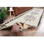 Tapis turc tissé à la main avec motif géométrique pour la maison et le décor bohémien dans des tons de rouge vif et de terre parfaits pour les couloirs et les espaces de vie