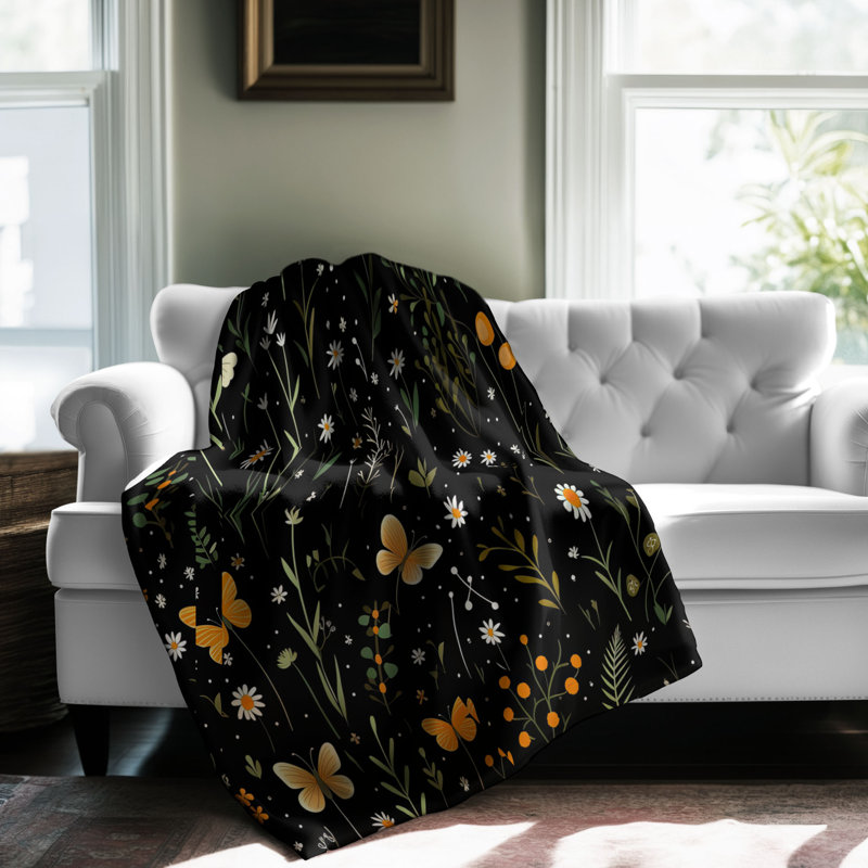 Throw Blanket, 50" W x 60" L