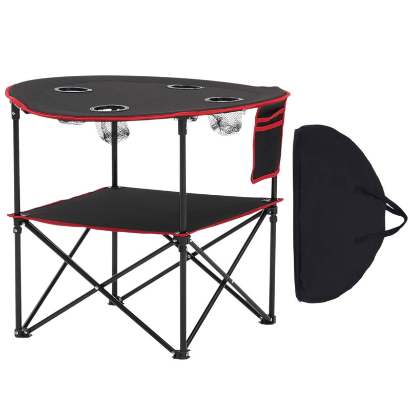 Table de camping pliante portative Oxford