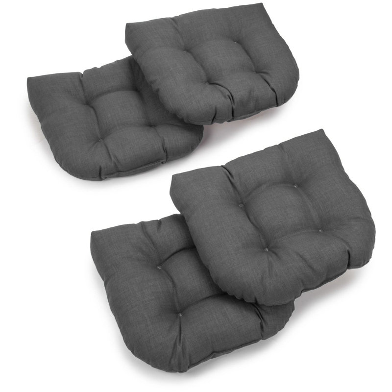 Coussin de chaise / chaise berçante d'intérieur / extérieur, Gris froid, 4