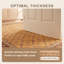 Tapis Brook2 traditionnel à motif floral orange, vert et crème, lavable en machine, antidérapant, à poils courts, pour intérieur et extérieur, adapté aux animaux domestiques, idéal pour le salon, la chambre, la salle à manger, l'entrée, le corridor ou le bureau.-1588628560