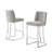 Counter & Barstools With Boucle Teddy Fabric And Base-2119475875-2119475866