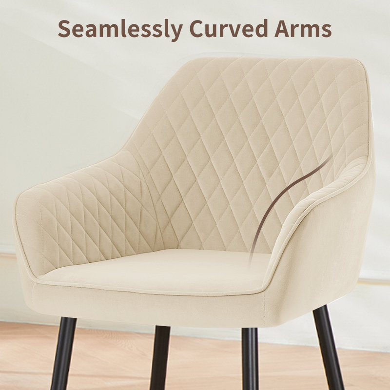 Sexton Upholstered Dining Chair, Beige