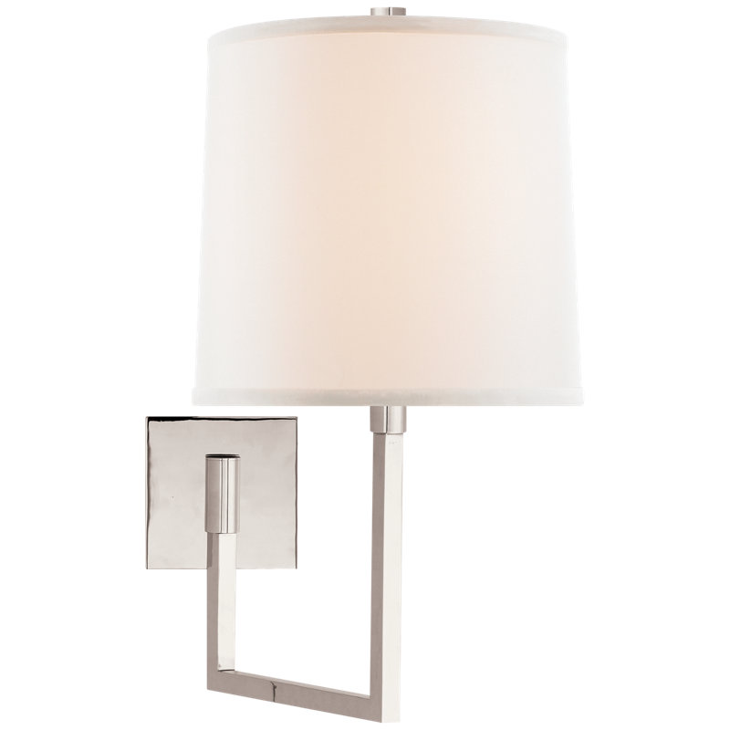 Barbara Barry Aspect Large Articulating Sconce, Polished Nickel