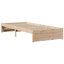 Bed Frame With Headboard Without Mattress-334859299