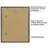 Americanflat Picture Frame - Thin Border Poster Frame with Plexiglass for Wall Display-101254798-101254817