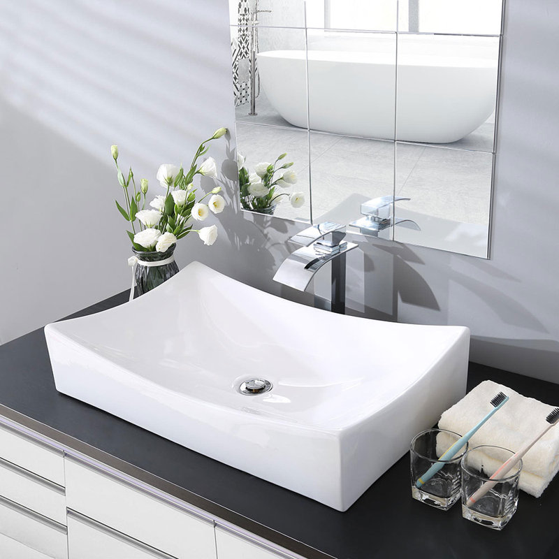 Robinet pour salle de bain Modern, Chrome