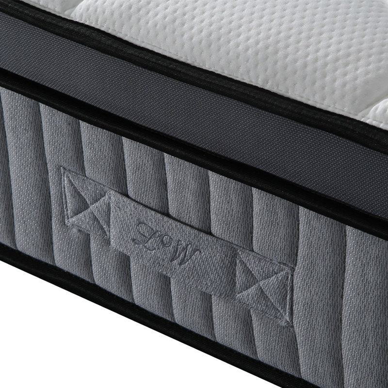 Ridgefield Symple Stuff Pillow Top Pocket Sprung Mattress, Kingsize (5')