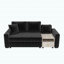 Canapé modulaire moderne rembourré avec accoudoirs et console centrale pour le salon 79,3 po Modern-1665544265-1665544271