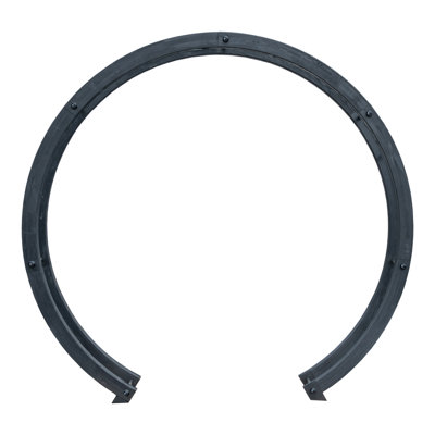 Grange Flower Circle in Black