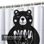 Mignon rideau de douche avec 12 crochets-1517371133