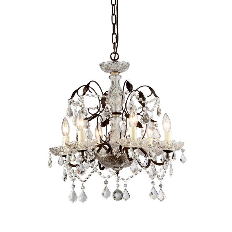 Lustre 8 lumières façon bougie Weinert