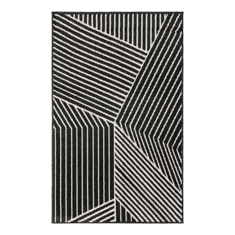Tapis Latitude Run® Orkla Nikolis noir, Rectangle 3 pi 3 po x 5 pi 3 po