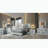 MOON WHITE MARBLE NIGHTSTAND WITH LED