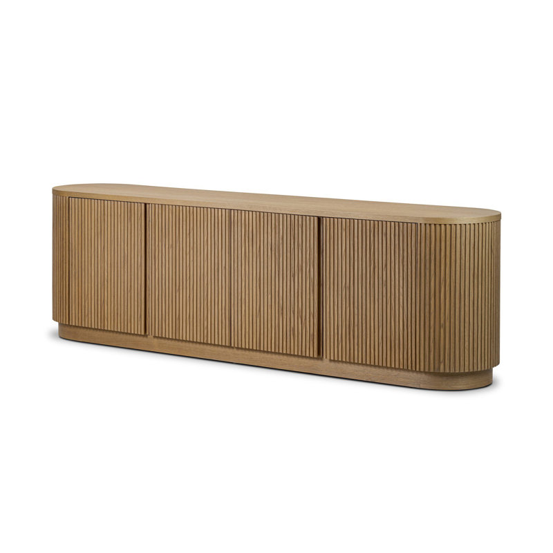 Delphi Media Console-Desert Oak, Desert Oak
