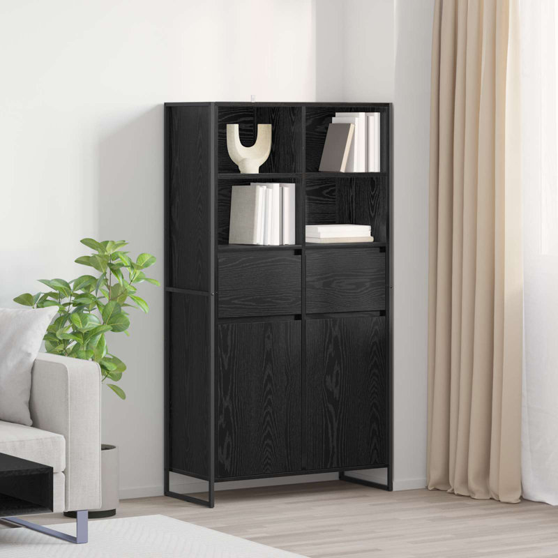 81cm Sideboard, Black Oak