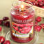 Black Cherry Scented Jar Candle