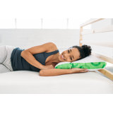 Coussin de lit en polyester standard à double positions de bourre