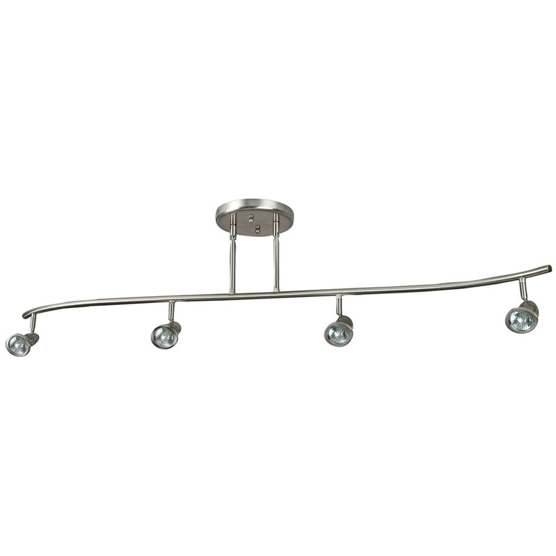 Ensemble de rail d'éclairage 4 lumières 48 "48"
