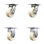 4 Piece Nylon Caster Set