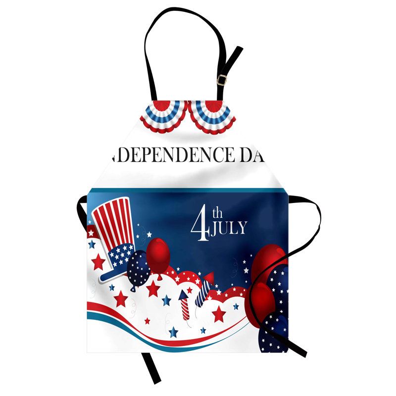No Pattern Bib Apron